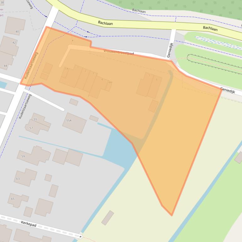 Kaart van postcodegebied 1433GW.