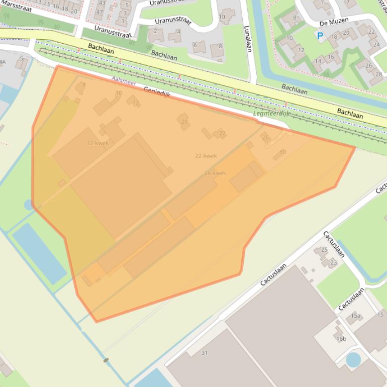 Kaart van postcodegebied 1433HC.