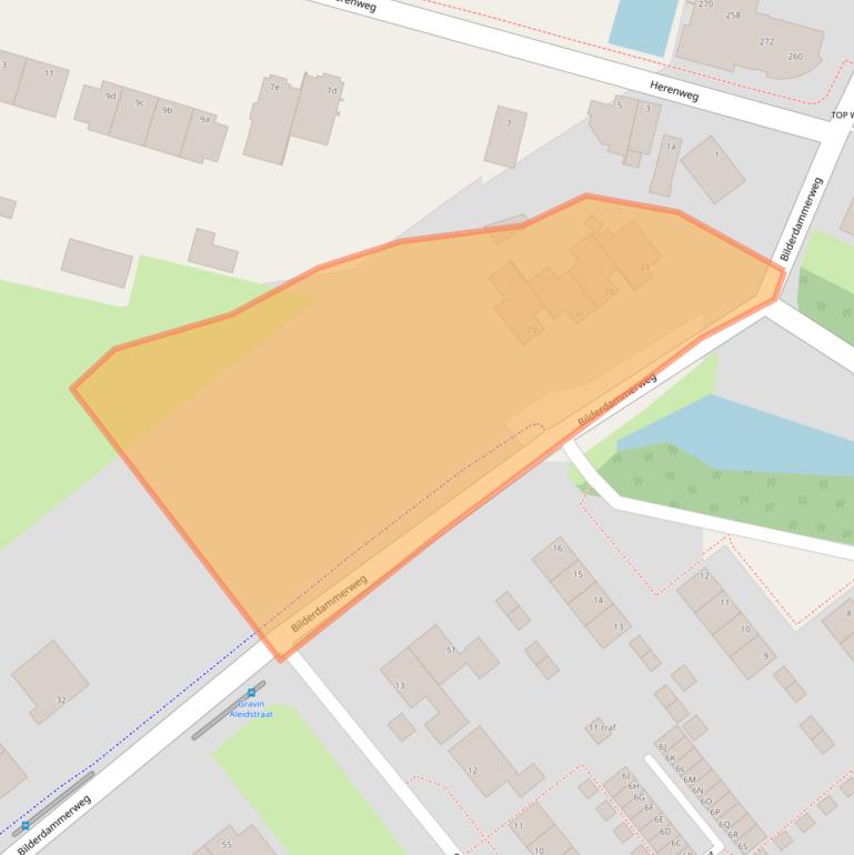 Kaart van postcodegebied 1433HH.