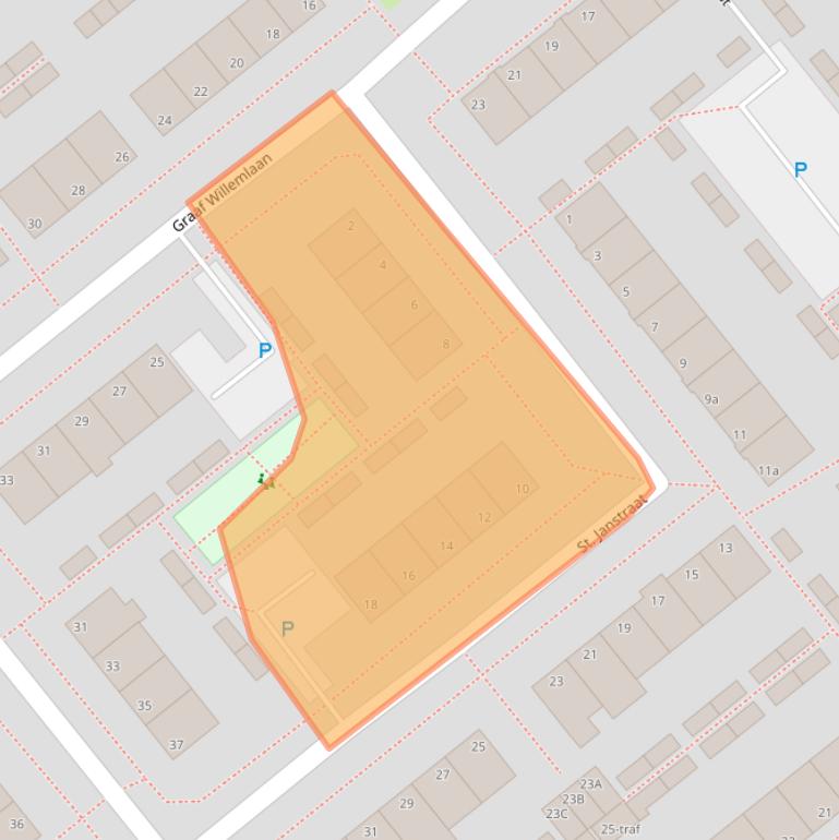 Kaart van postcodegebied 1433HV.