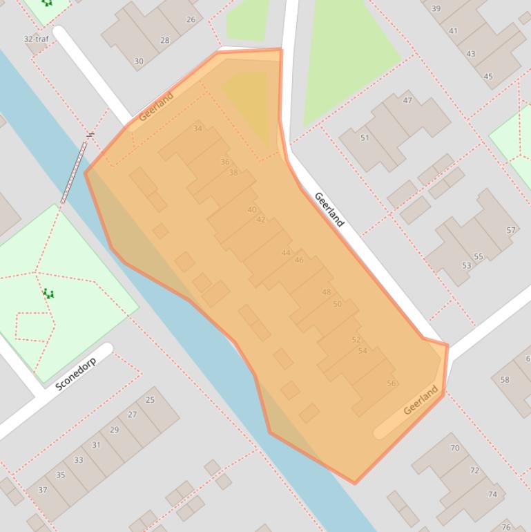 Kaart van postcodegebied 1433JS.