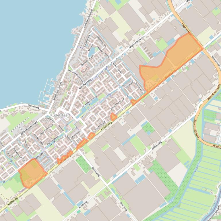 Kaart van postcodegebied 1433JW.