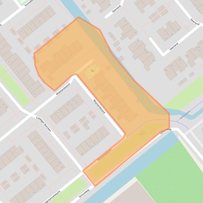 Kaart van postcodegebied 1433NB.