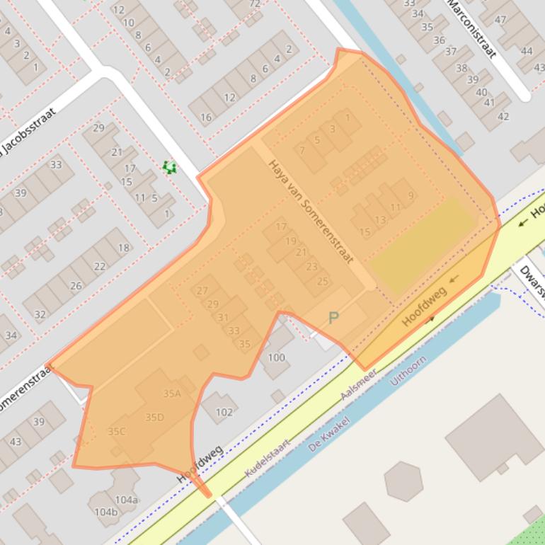 Kaart van postcodegebied 1433PA.