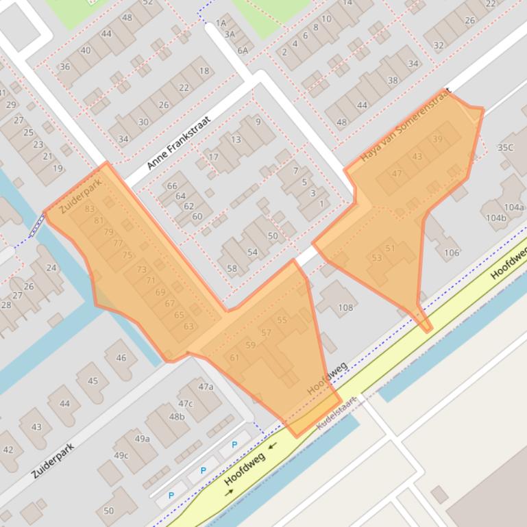 Kaart van postcodegebied 1433PG.