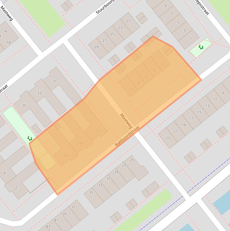 Kaart van postcodegebied 1433SP.