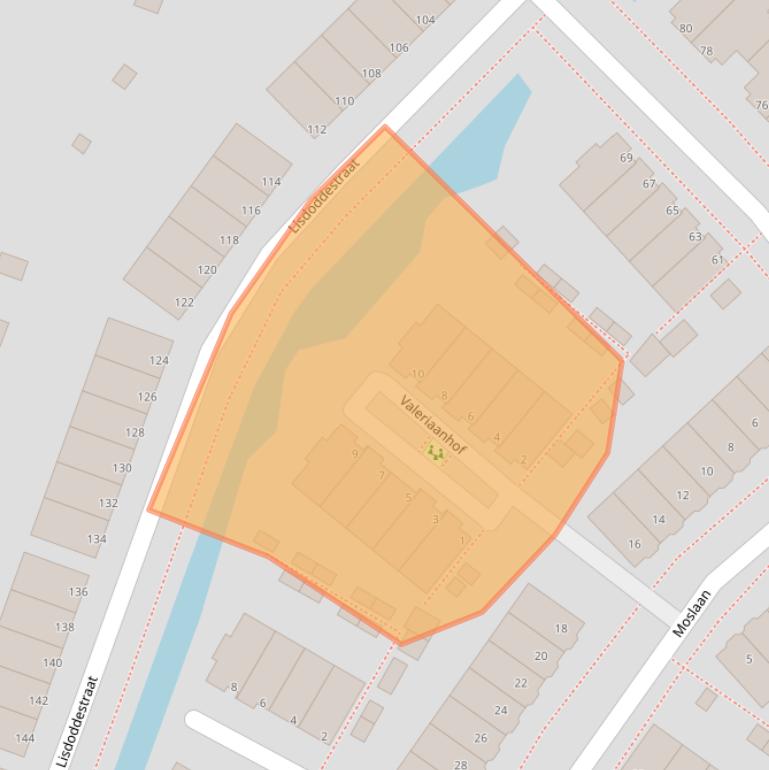 Kaart van postcodegebied 1433WK.