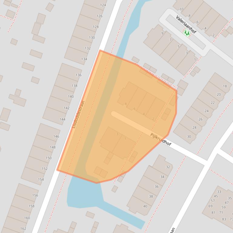 Kaart van postcodegebied 1433WL.