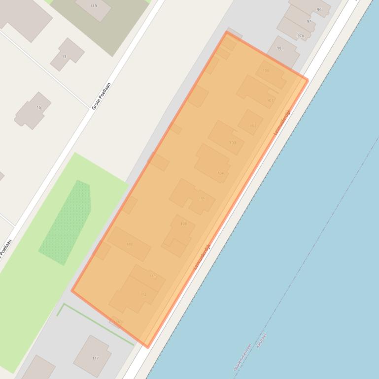 Kaart van postcodegebied 1435CW.