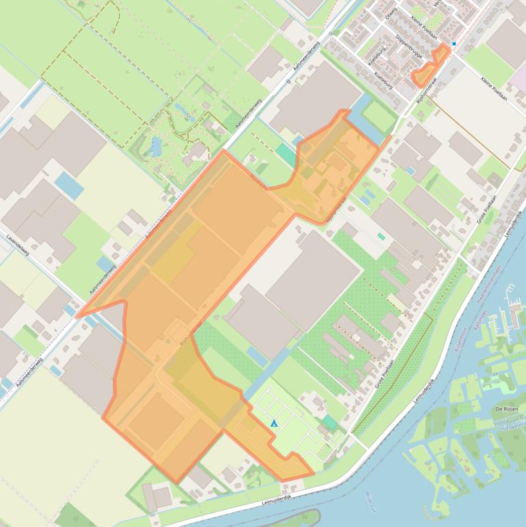 Kaart van postcodegebied 1435HH.