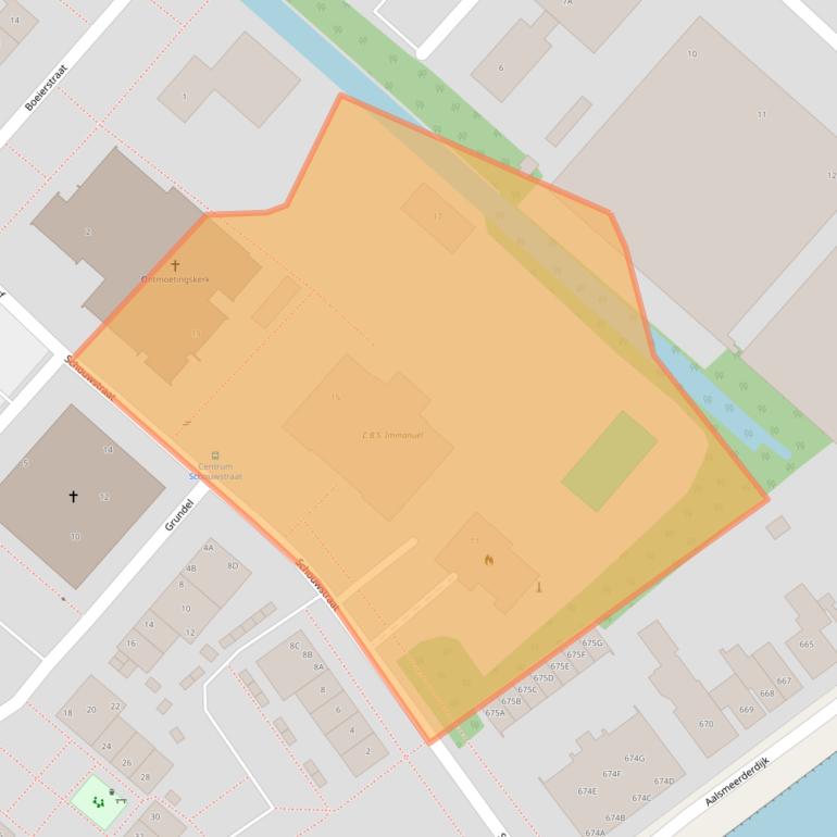 Kaart van postcodegebied 1435KL.