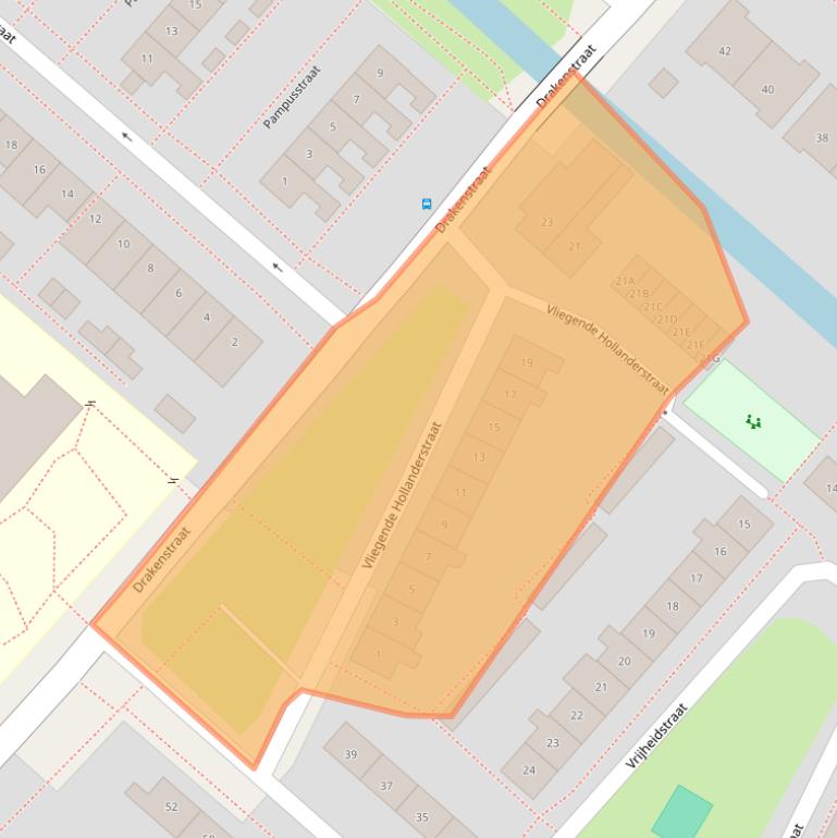 Kaart van postcodegebied 1435LC.