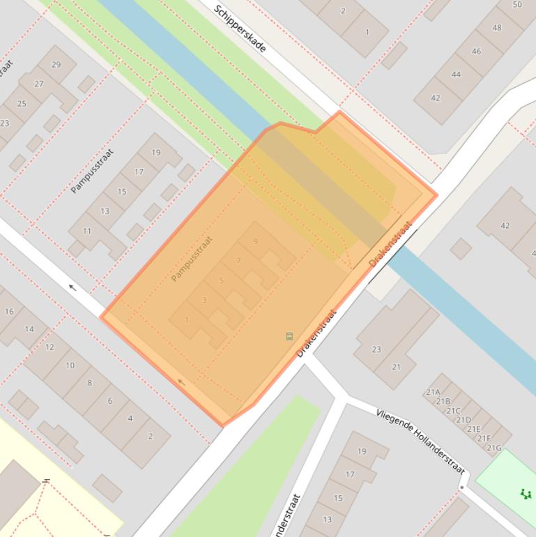 Kaart van postcodegebied 1435LE.