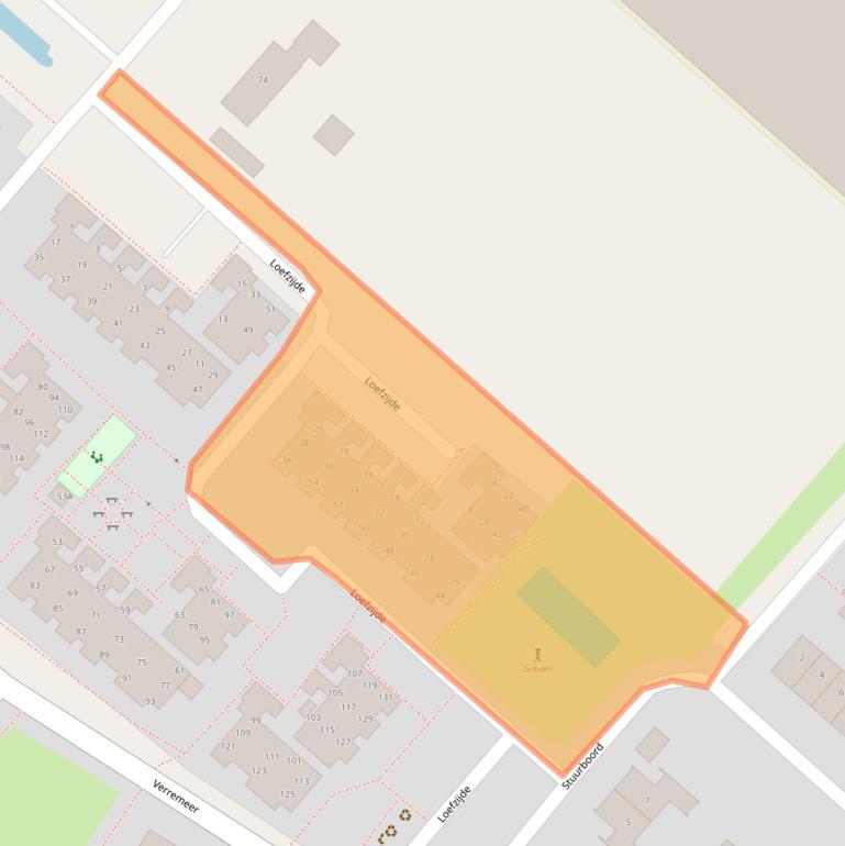 Kaart van postcodegebied 1435NX.