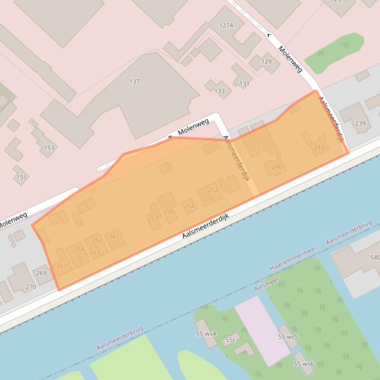 Kaart van postcodegebied 1436BC.