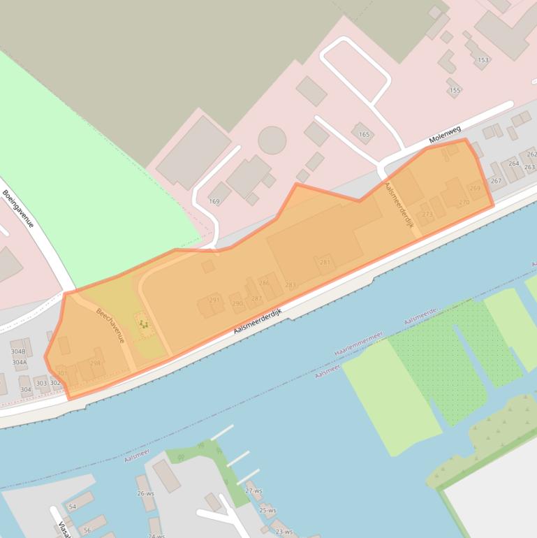 Kaart van postcodegebied 1436BD.