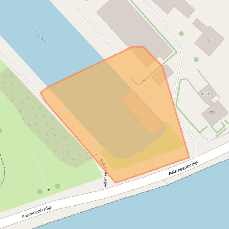 Kaart van postcodegebied 1436BN.