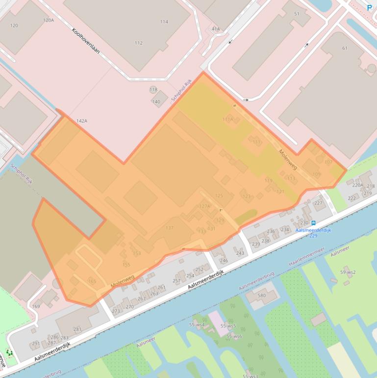Kaart van postcodegebied 1436BS.