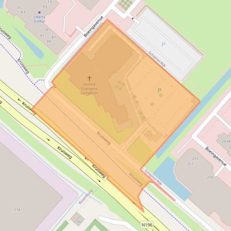 Kaart van postcodegebied 1436CA.