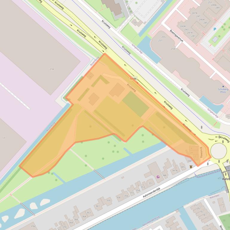 Kaart van postcodegebied 1436CC.