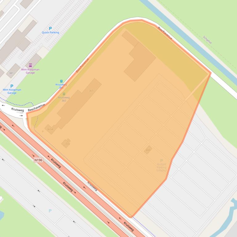 Kaart van postcodegebied 1437CG.