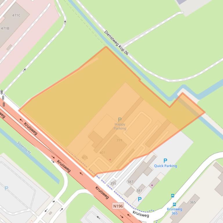 Kaart van postcodegebied 1437CJ.