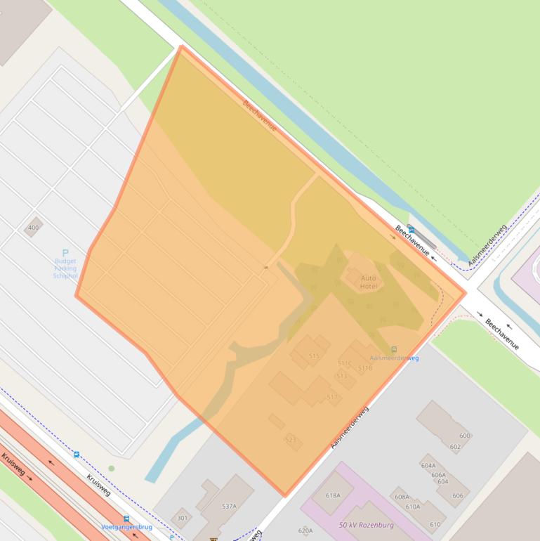 Kaart van postcodegebied 1437EE.