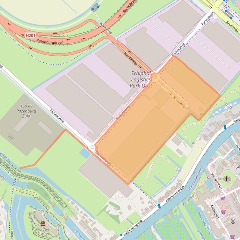 Kaart van postcodegebied 1437EL.