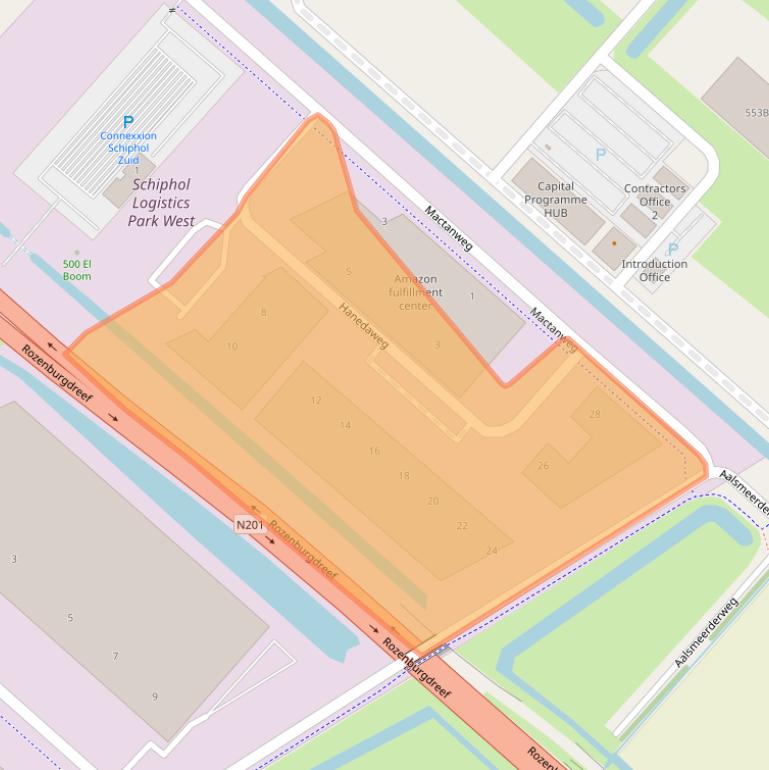 Kaart van postcodegebied 1437EN.