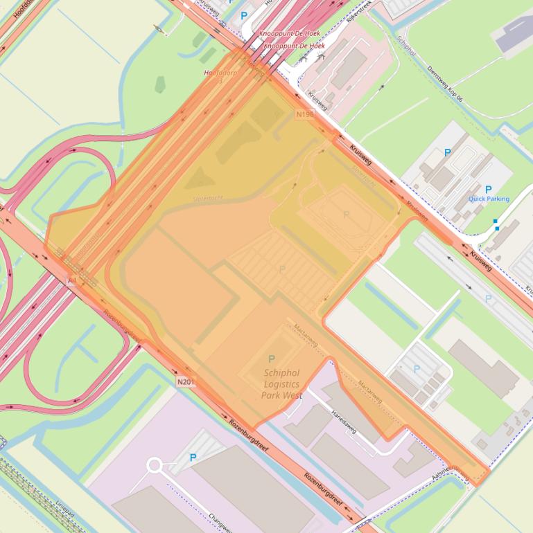 Kaart van postcodegebied 1437ER.