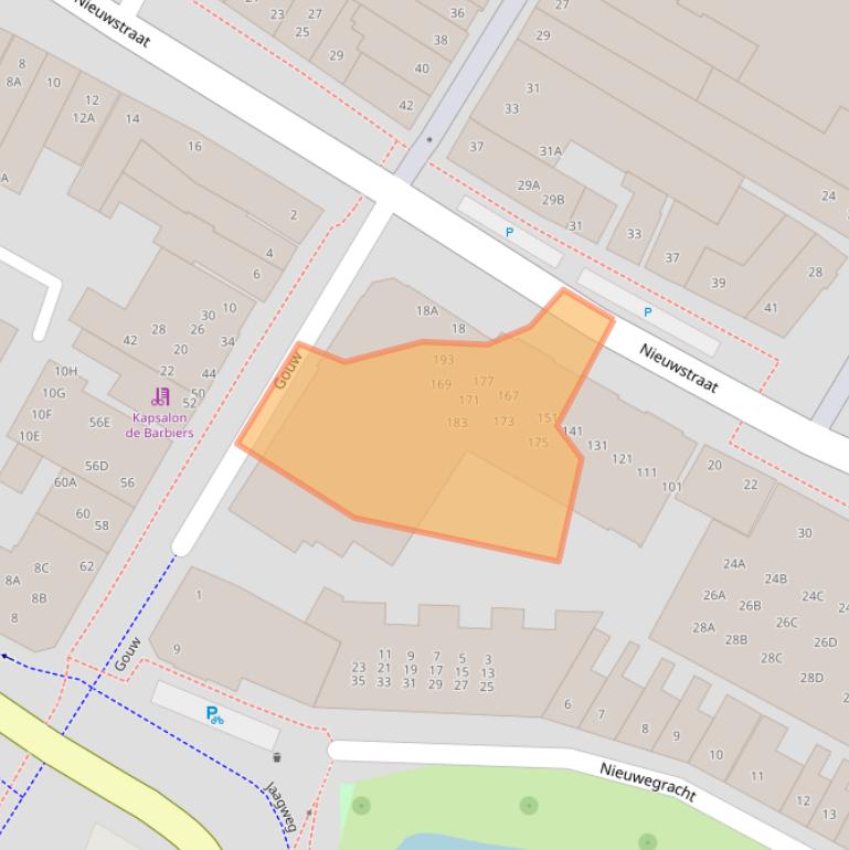 Kaart van postcodegebied 1441BT.