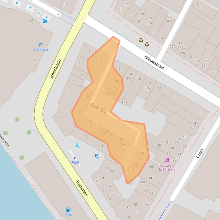 Kaart van postcodegebied 1441CG.