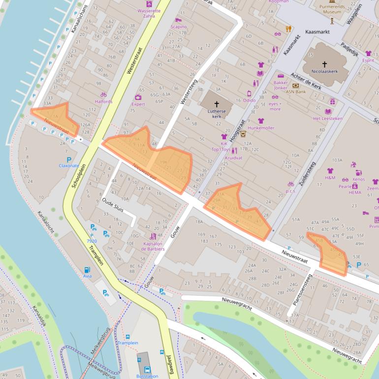 Kaart van postcodegebied 1441CK.