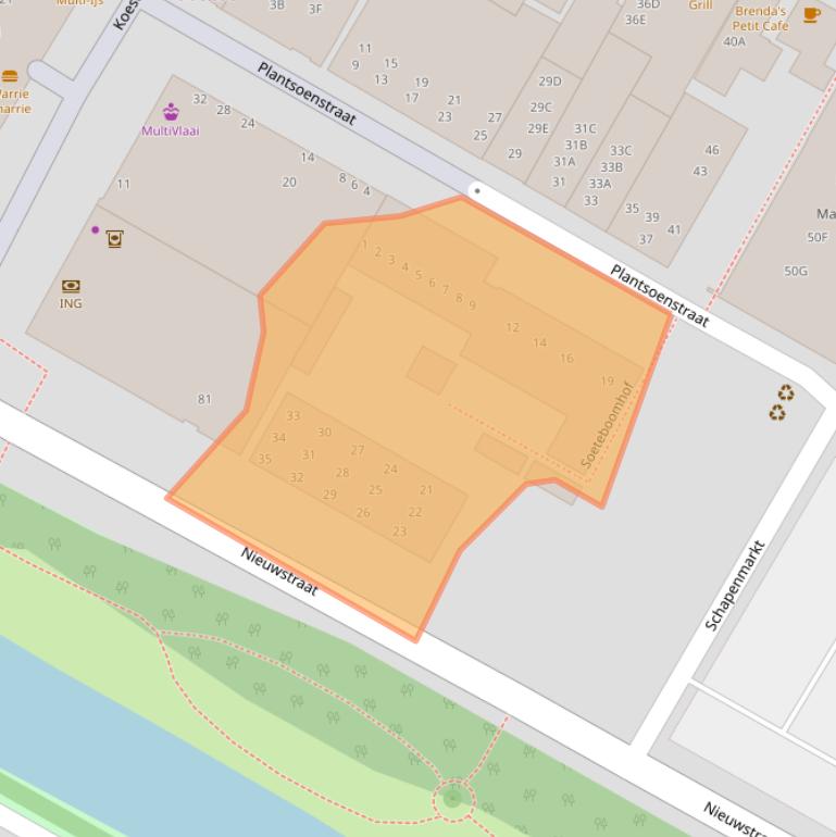 Kaart van postcodegebied 1441CZ.