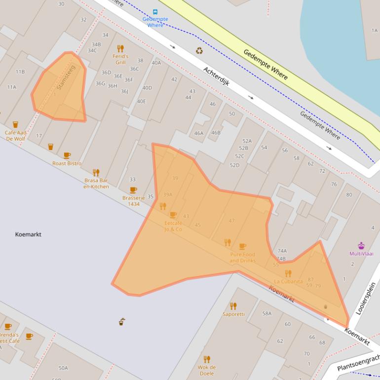 Kaart van postcodegebied 1441DB.