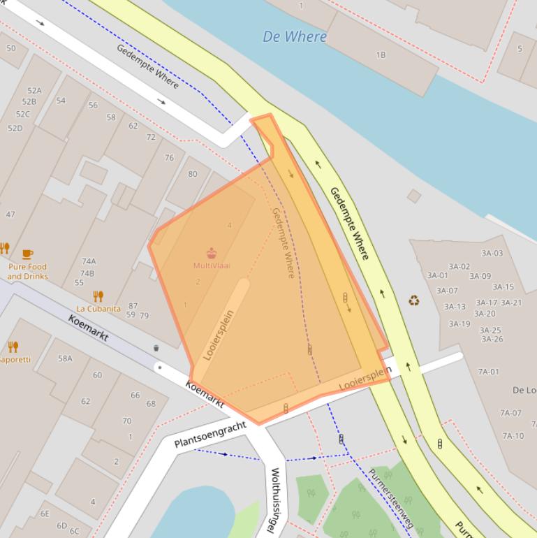 Kaart van postcodegebied 1441DG.