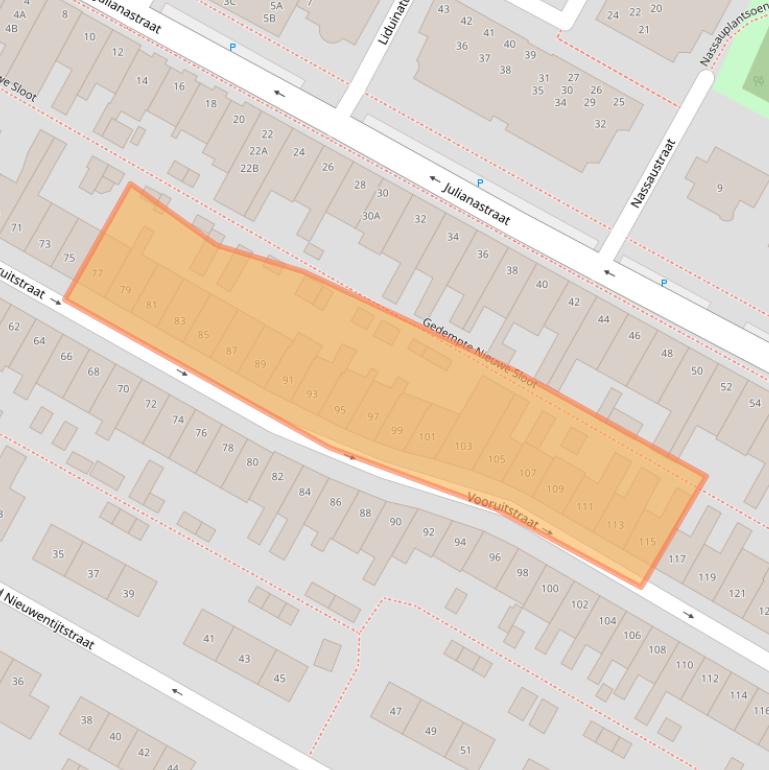 Kaart van postcodegebied 1441GH.
