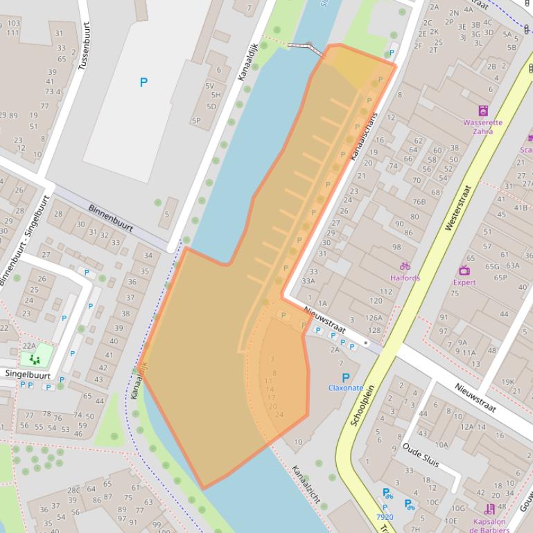Kaart van postcodegebied 1441GT.