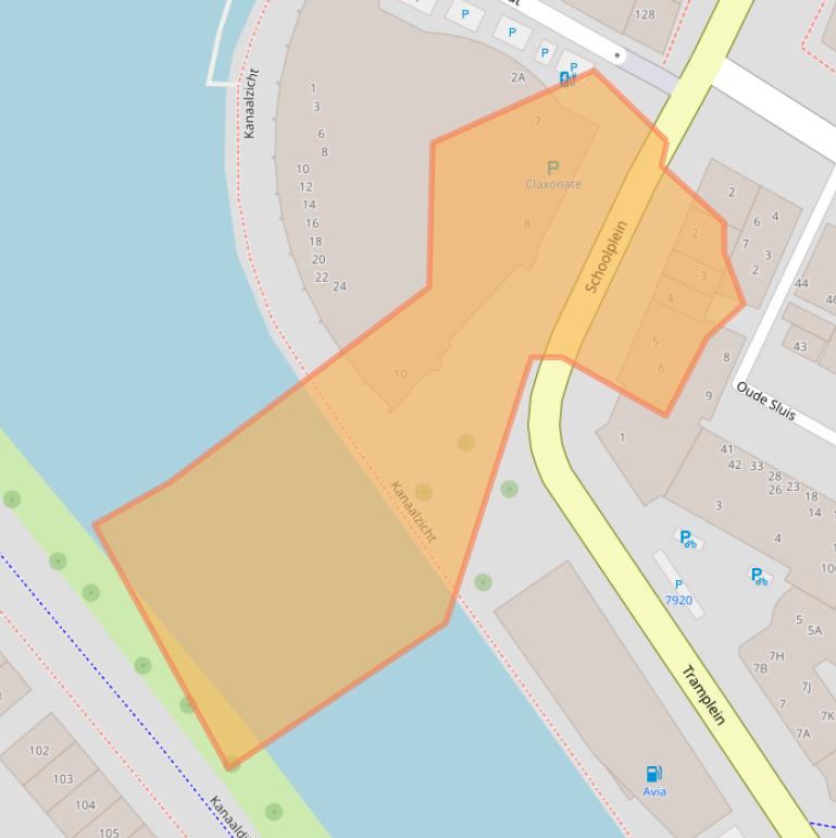 Kaart van postcodegebied 1441GV.