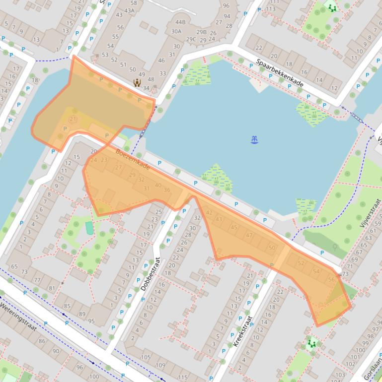 Kaart van postcodegebied 1441JL.