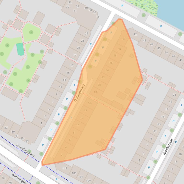 Kaart van postcodegebied 1441JM.