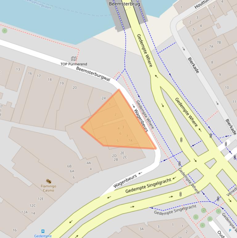 Kaart van postcodegebied 1441KA.