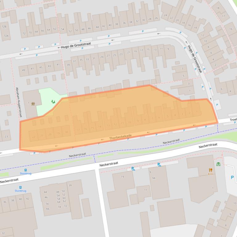 Kaart van postcodegebied 1441KP.
