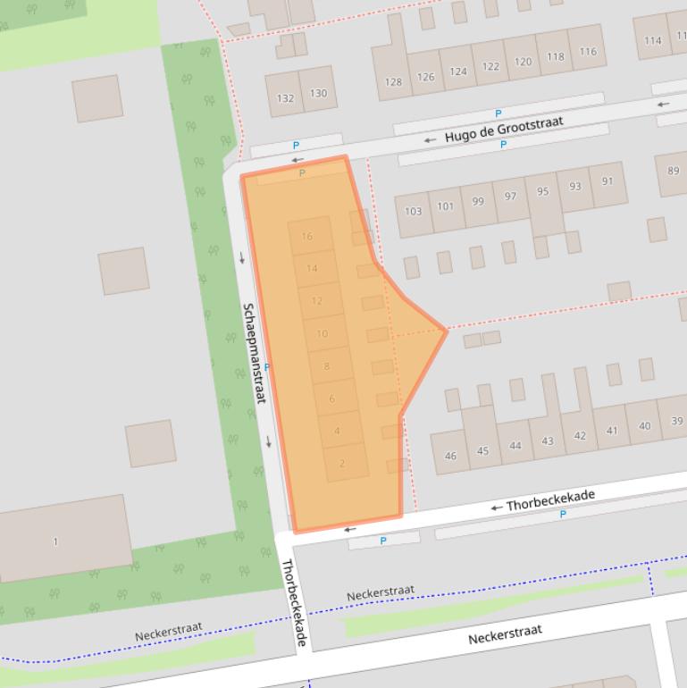 Kaart van postcodegebied 1441KS.