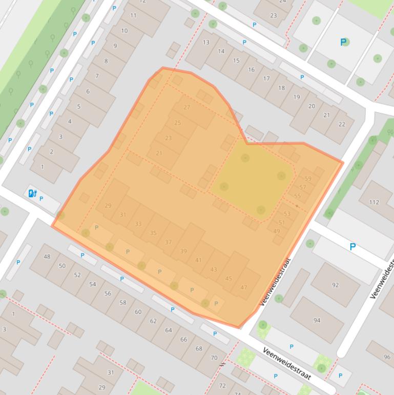 Kaart van postcodegebied 1441MH.