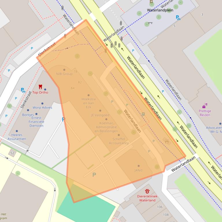 Kaart van postcodegebied 1441MR.