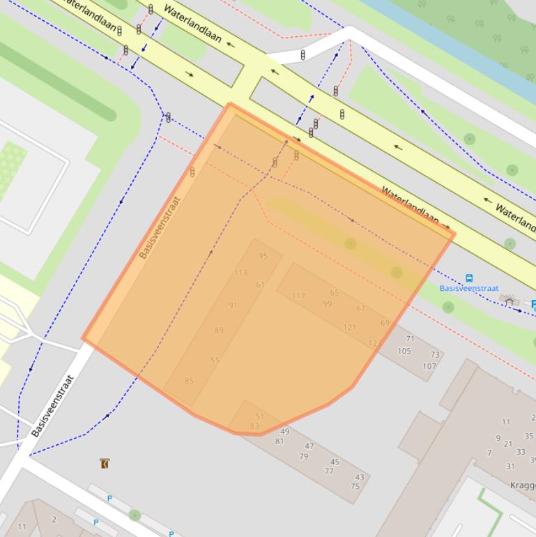 Kaart van postcodegebied 1441MZ.