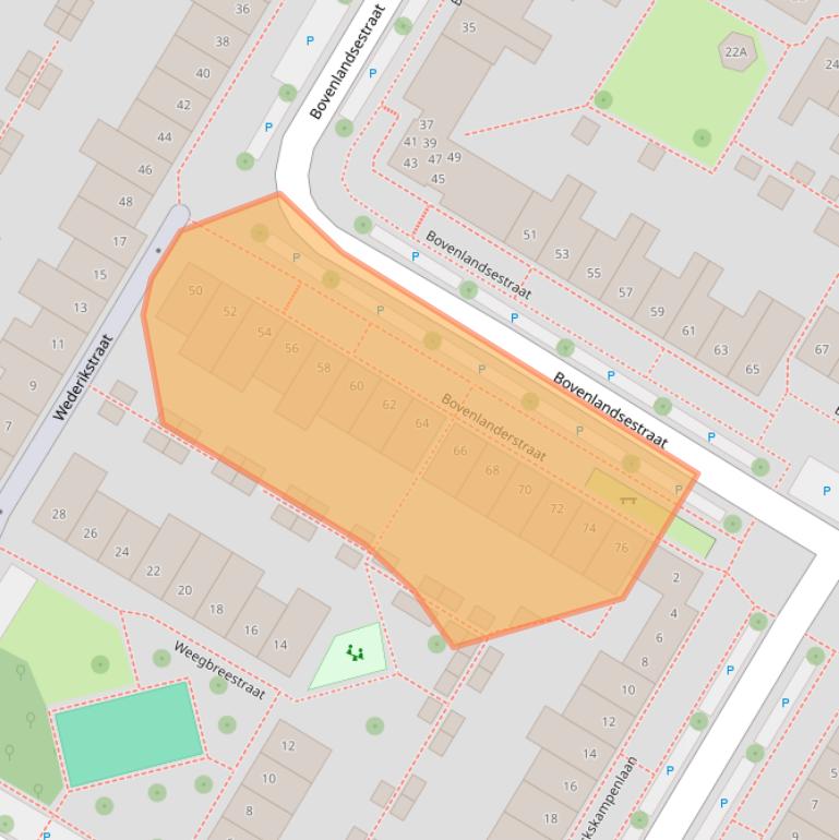 Kaart van postcodegebied 1441NT.