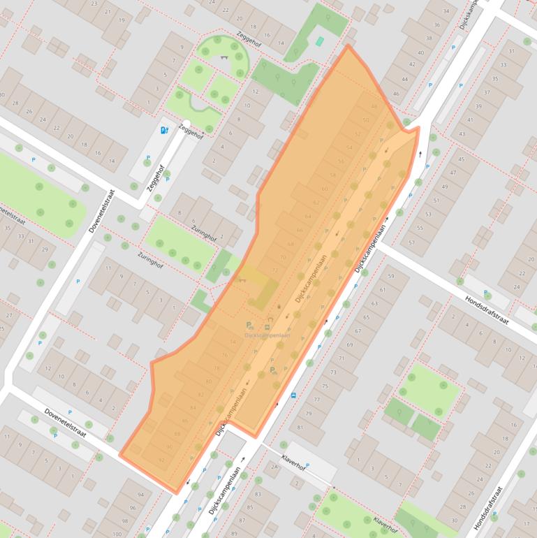 Kaart van postcodegebied 1441PP.