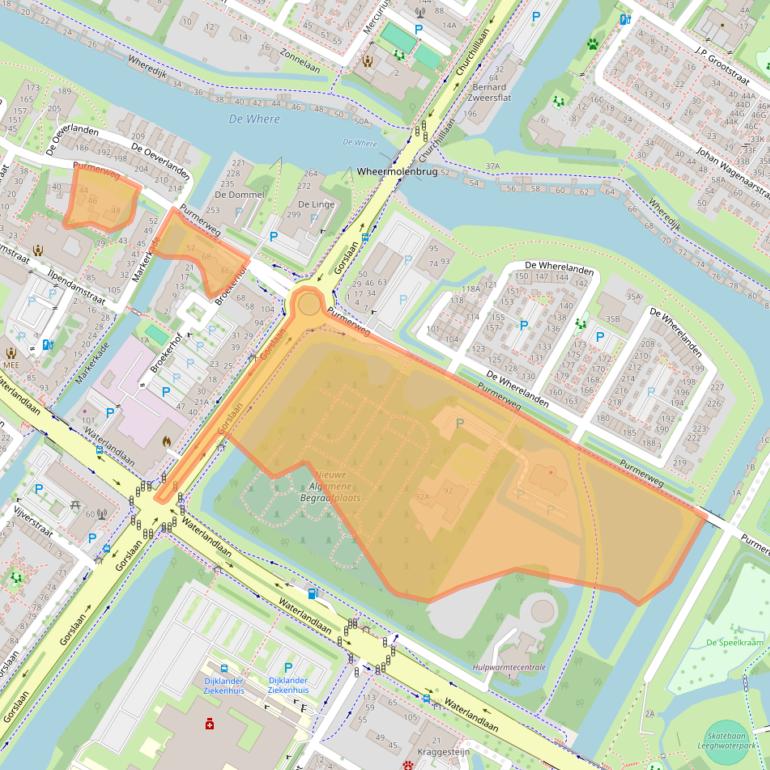 Kaart van postcodegebied 1441RC.